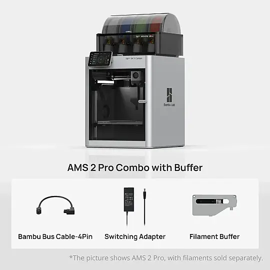 Bambu Lab X1 Carbon AMS 2 Pro - 3