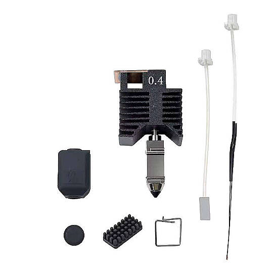 Snapmaker U1 0.4mm Sertleştirilmiş Çelik Hotend Seti - Demonte