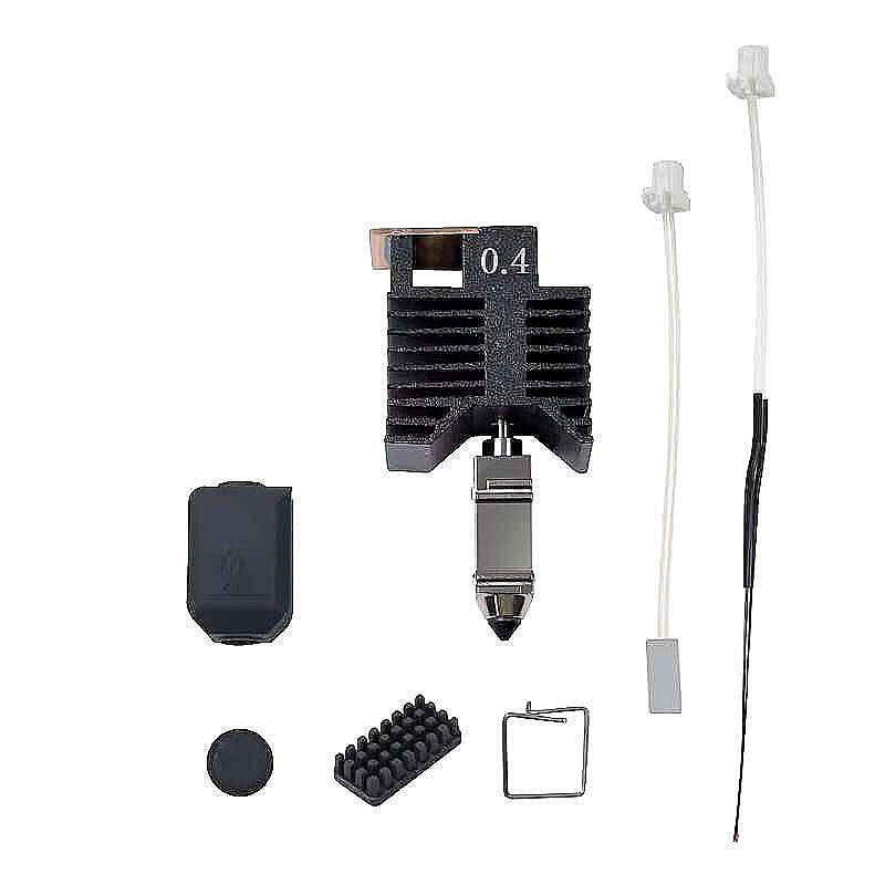 Snapmaker U1 0.4mm Sertleştirilmiş Çelik Hotend Seti - Demonte - 1